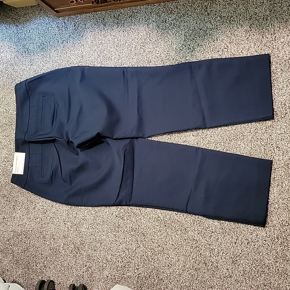 Ann Taylor High Waist Ankle Curvy Fit Pants - Picture 2 of 4